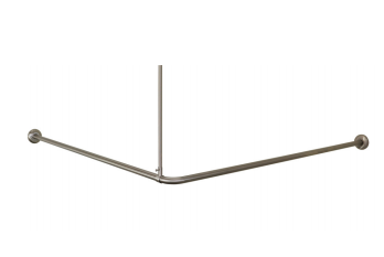 SHOWER CURTAIN RAIL STAINLESS