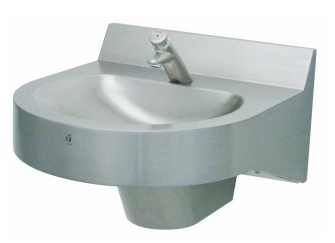 CURVALINEAR™ BASIN, TRAP COVER & 6 STAR LEAD-FREE TAP