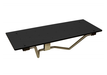 FOLDING SHOWER SEAT | BLACK