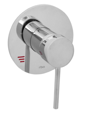 ÄSKA SHOWER MIXER | ROUND PLATE