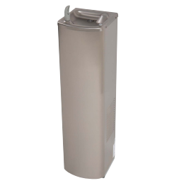 WATER COOLER STAINLESS STEEL SHROUD, WITH GLASS FILLER