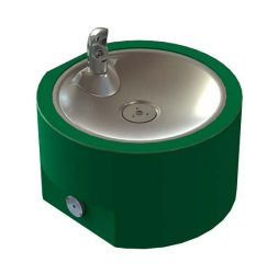 PET FOUNTAIN ENVIROGLAZE GREEN