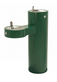 HI-LO™ OUTDOOR DRINKING FOUNTAIN SATIN STAINLESS STEEL